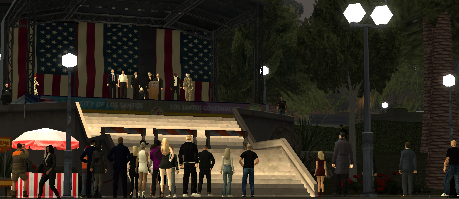 Sede del Gobierno de la Ciudad de Los Santos en San Andreas Roleplay