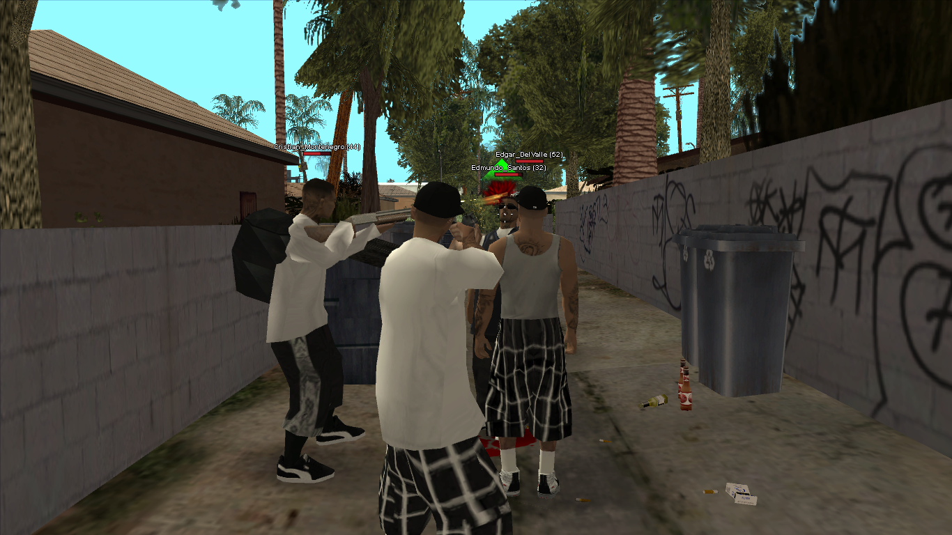 Operación de una facción ilegal en San Andreas Roleplay