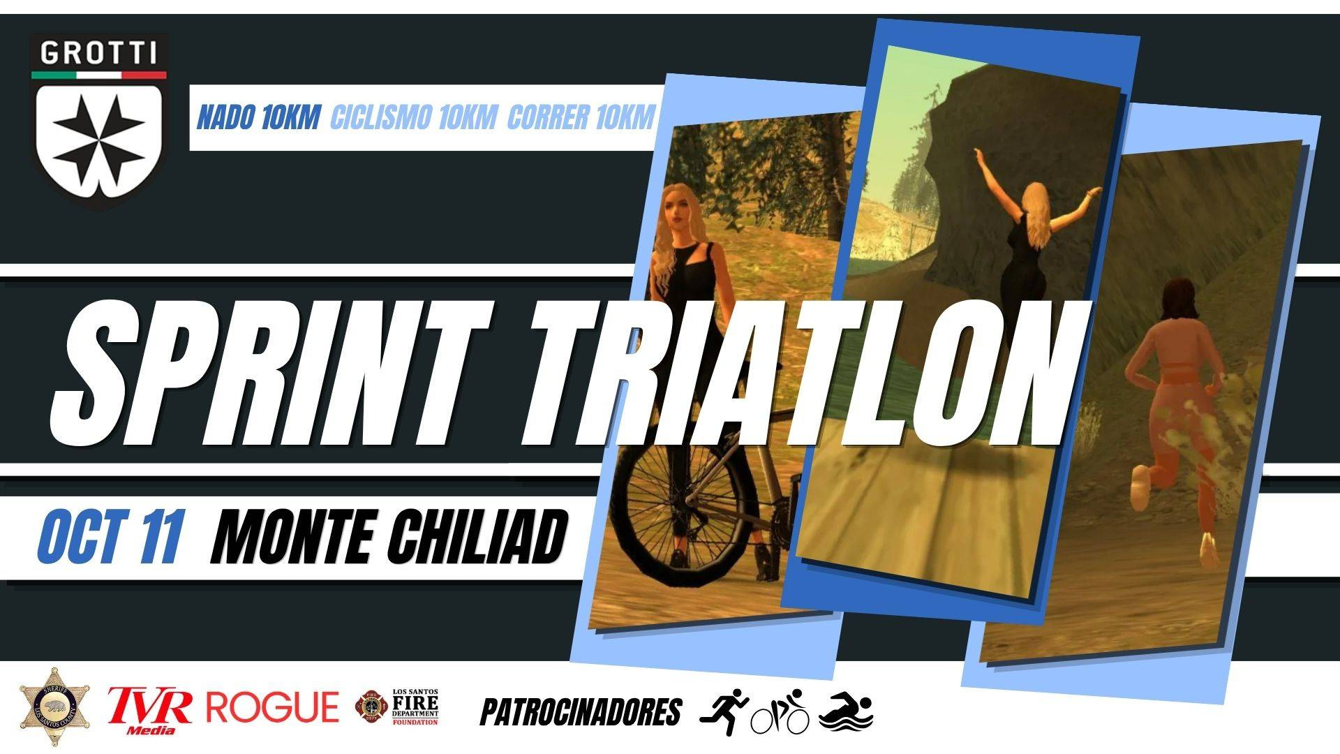 Evento: 🏊 TRIATLÓN GROTTI