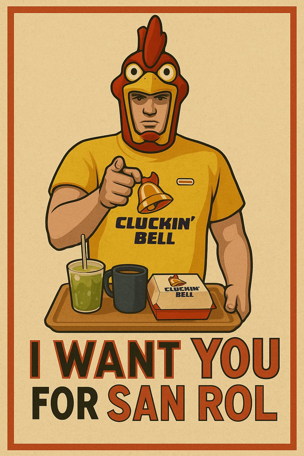 Cartel estilo 'Te quiero a ti' para unirte al equipo de San Andreas Roleplay
